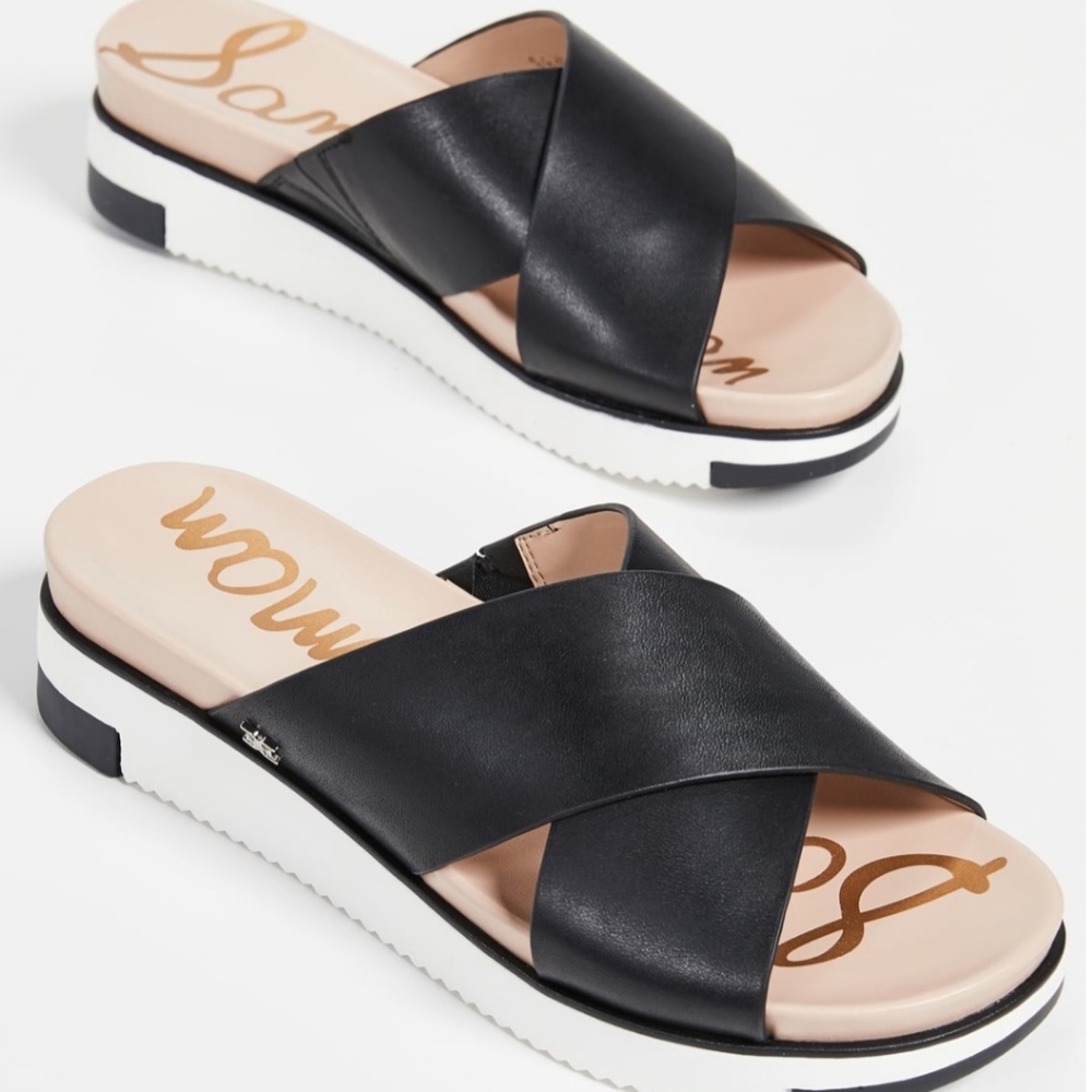 Sam Edelman Audrea criss cross slide sandals